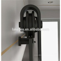 Top mounted commercial sliding closet door roller